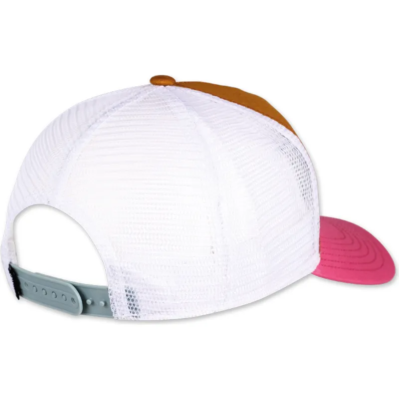 trucker-cap-braun-weiss-und-rosa-hello-gelato-hft-food-von-djinns