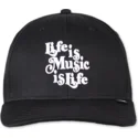 gorra-curva-negra-ajustable-life-is-music-is-life-truefit-ioi-de-djinns