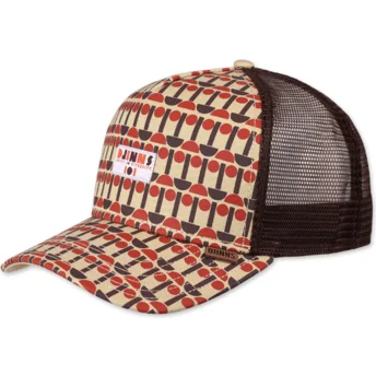 Djinns Braune Trucker-Kappe Unity In Diversity HFT IOI