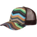 djinns-hft-psycho-zigzag-braune-trucker-kappe