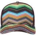 djinns-hft-psycho-zigzag-braune-trucker-kappe