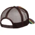 gorra-trucker-marron-hft-psycho-zigzag-de-djinns