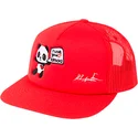 gorra-plana-roja-snapback-panda-by-domingo-zapata-de-kimoa