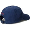 marineblaue-verstellbare-curved-cap-mit-rotem-logo-cotton-chino-classic-sport-von-polo-ralph-lauren