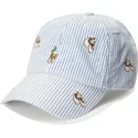 casquette-courbee-bleue-et-blanche-ajustable-classic-sport-polo-ralph-lauren