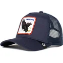 gorra-trucker-azul-marino-aguila-freedom-truckin-the-farm-de-goorin-bros