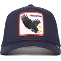 gorra-trucker-azul-marino-aguila-freedom-truckin-the-farm-de-goorin-bros