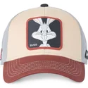 capslab-bugs-bunny-bu6-looney-tunes-beige-marinbla-och-rod-snapback-bojd-keps