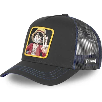 Gorra trucker negra Monkey D. Luffy OP2 LUF1 One Piece de Capslab