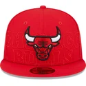 gorra-plana-roja-ajustada-59fifty-draft-edition-2023-de-chicago-bulls-nba-de-new-era