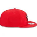 gorra-plana-roja-snapback-9fifty-draft-edition-2023-de-chicago-bulls-nba-de-new-era