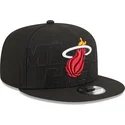 gorra-plana-negra-snapback-9fifty-draft-edition-2023-de-miami-heat-nba-de-new-era