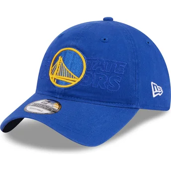 Ρυθμιζόμενο καπέλο με κυρτό γείσο 9TWENTY Draft Edition 2023 των Golden State Warriors NBA της New Era σε μπλε χρώμα
