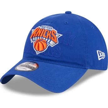Ρυθμιζόμενο καπέλο με κυρτό γείσο 9TWENTY Draft Edition 2023 των New York Knicks NBA της New Era σε μπλε χρώμα