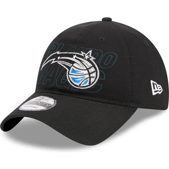 Ρυθμιζόμενο μαύρο καπέλο με καμπύλο γείσο 9TWENTY Draft Edition 2023 των Orlando Magic NBA από τη New Era