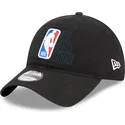 gorra-curva-negra-ajustable-9twenty-draft-edition-2023-de-nba-de-new-era