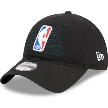 Gorra curva negra ajustable 9TWENTY Draft Edition 2023 de NBA de New Era