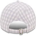 gorra-curva-violeta-claro-ajustable-para-mujer-9twenty-gingham-de-new-york-yankees-mlb-de-new-era