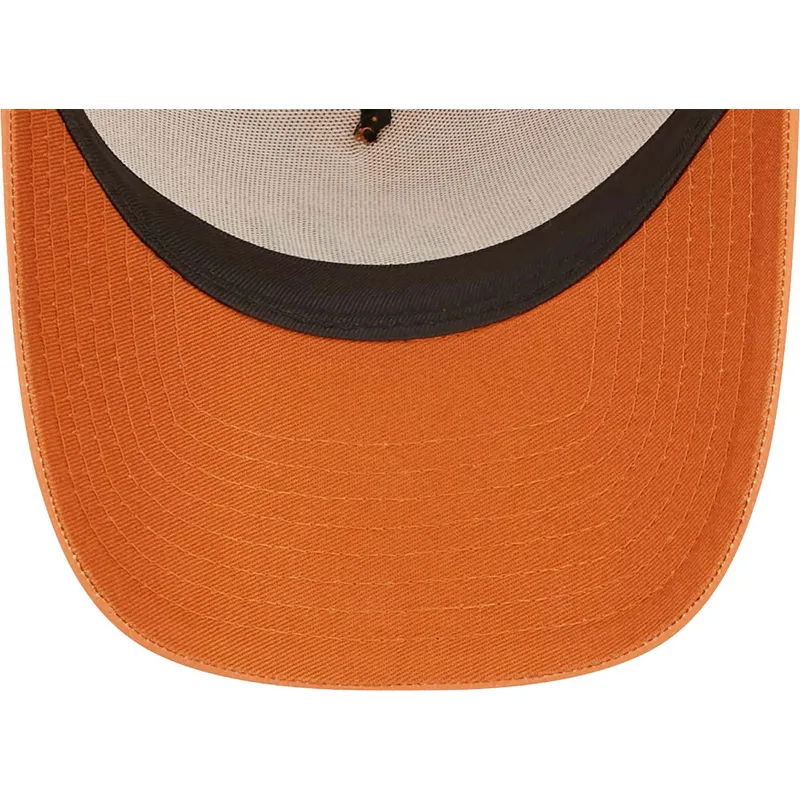 gorra-trucker-marron-con-logo-marron-a-frame-tech-ripstop-de-new-york-yankees-mlb-de-new-era