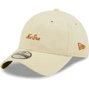 beige-verstellbare-9twenty-herringbone-curved-cap-von-new-era