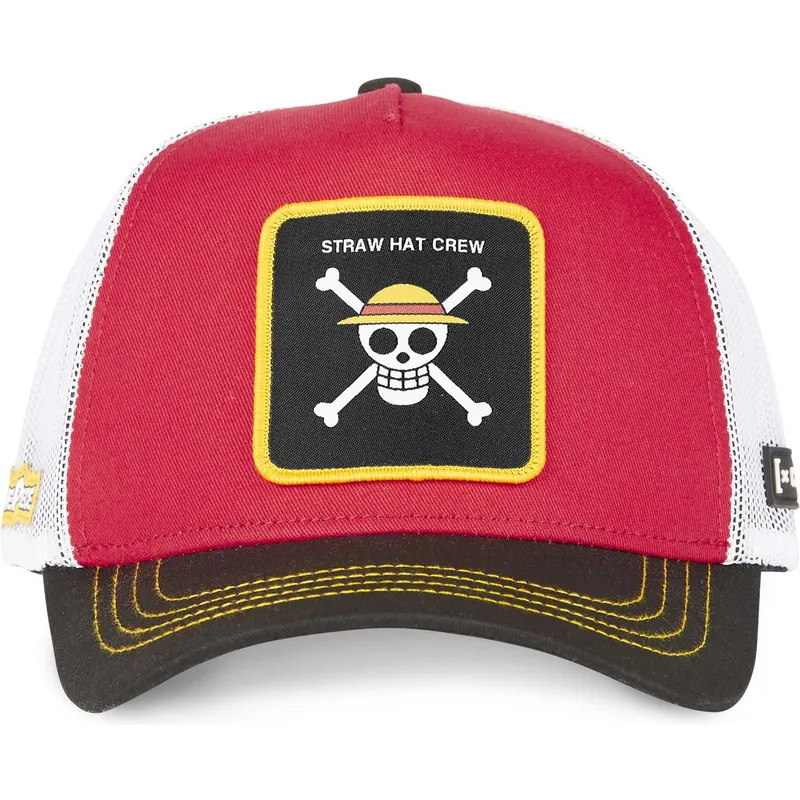 rod-vit-och-svart-trucker-keps-straw-hat-pirates-one2-one-piece-fran-capslab