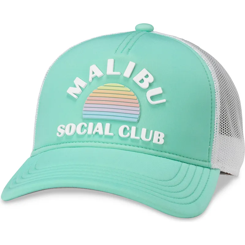 gorra-trucker-verde-y-blanca-snapback-malibu-social-club-riptide-valin-de-american-needle