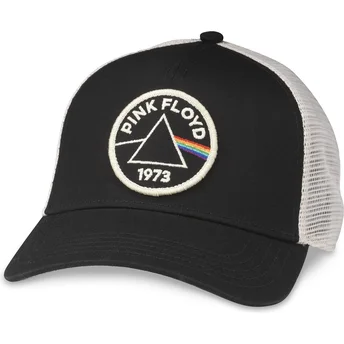 Gorra trucker negra y blanca snapback Pink Floyd 1973 Valin de American Needle