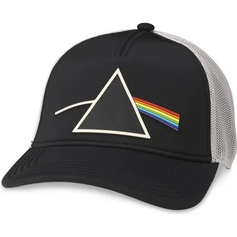 Gorra trucker negra y blanca snapback Pink Floyd Riptide Valin de American Needle