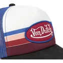 casquette-trucker-bleue-rouge-et-noire-ban-blu-von-dutch