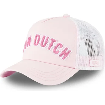 Czapka trucker różowa BUCKL Von Dutch