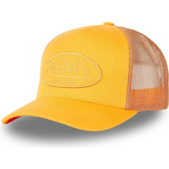 Gorra trucker amarilla LOF A4 de Von Dutch