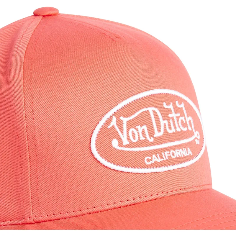 rote-verstellbare-curved-cap-lof-c4-von-von-dutch
