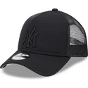 czarna-czapka-trucker-z-czarnym-logo-9forty-a-frame-all-day-trucker-new-york-yankees-mlb-new-era