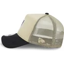 gorra-trucker-beige-y-negra-9forty-a-frame-all-day-trucker-de-las-vegas-raiders-nfl-de-new-era