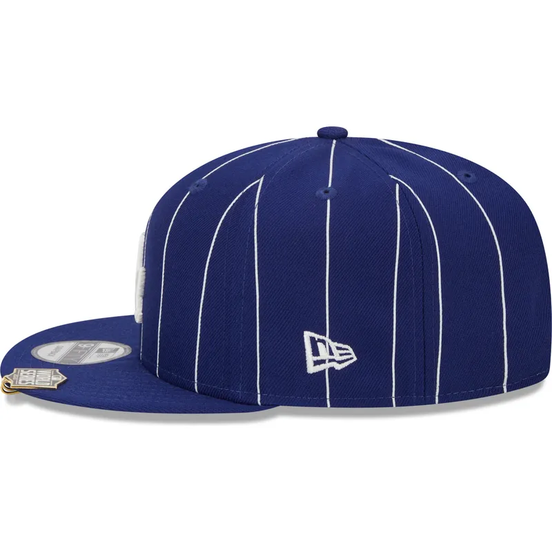 czapka-z-plaskim-daszkiem-niebieska-snapback-9fifty-pinstripe-visor-clip-los-angeles-dodgers-mlb-new-era