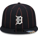 gorra-plana-azul-marino-snapback-9fifty-pinstripe-visor-clip-de-detroit-tigers-mlb-de-new-era