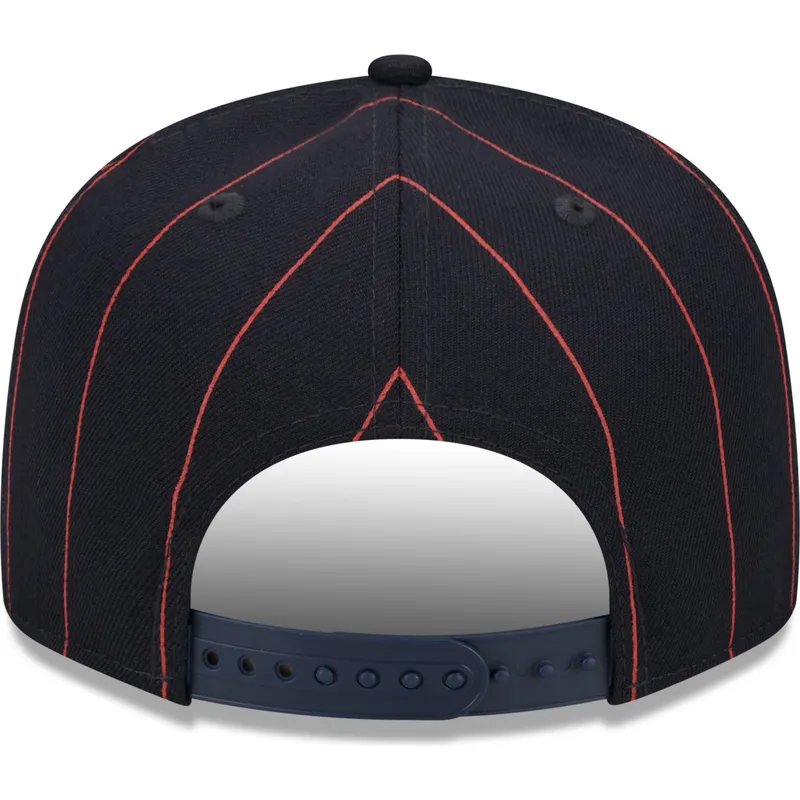 marinbla-platt-keps-snapback-9fifty-pinstripe-visor-clip-fran-boston-red-sox-mlb-av-new-era