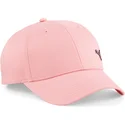 gorra-curva-rosa-ajustable-metal-cat-smooth-de-puma