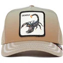 gorra-trucker-beige-escorpion-deadly-get-over-here-the-farm-de-goorin-bros