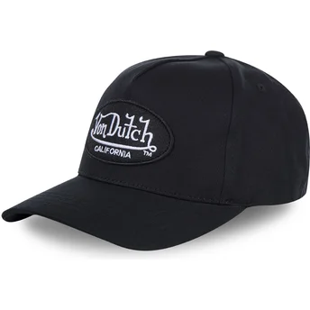 Ρυθμιζόμενο μαύρο καπέλο με καμπύλη LOFB02 της Von Dutch