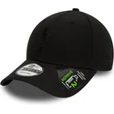 gorra-curva-negra-ajustable-con-logo-negro-9forty-repreve-de-tottenham-hotspur-football-club-premier-league-de-new-era