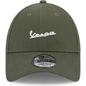 casquette-courbee-verte-ajustable-9forty-seasonal-vespa-piaggio-new-era