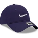 casquette-courbee-bleue-marine-ajustable-9twenty-vespa-piaggio-new-era