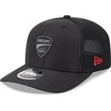 casquette-trucker-noire-9fifty-stretch-snap-ripstop-ducati-motor-motogp-new-era