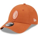 gorra-curva-naranja-ajustable-9forty-seasonal-de-ac-milan-serie-a-de-new-era