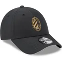 czarna-zakrzywiona-regulowana-czapka-z-daszkiem-z-zlotym-logo-9forty-ac-milan-serie-a-od-new-era