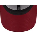 casquette-courbee-rouge-ajustable-avec-logo-rouge-9forty-seasonal-manchester-united-football-club-premier-league-new-era