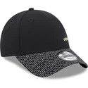 justerbar-svart-bojd-keps-9forty-reflective-visor-av-valentino-rossi-vr46-motogp-fran-new-era