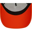 casquette-trucker-blanche-et-orange-hot-sauce-a-frame-food-new-era