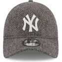 casquette-courbee-grise-fonce-ajustable-9twenty-tweed-pack-new-york-yankees-mlb-new-era